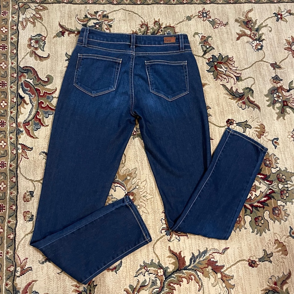 PAIGE Skyline Skinny Jeans Size 27 - Picture 9 of 9